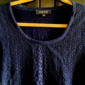 Nine West lace top